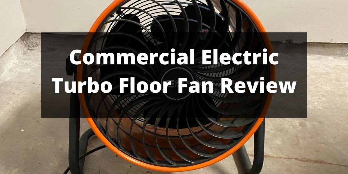 Commercial Electric 16 Inch Turbo Floor Fan Review
