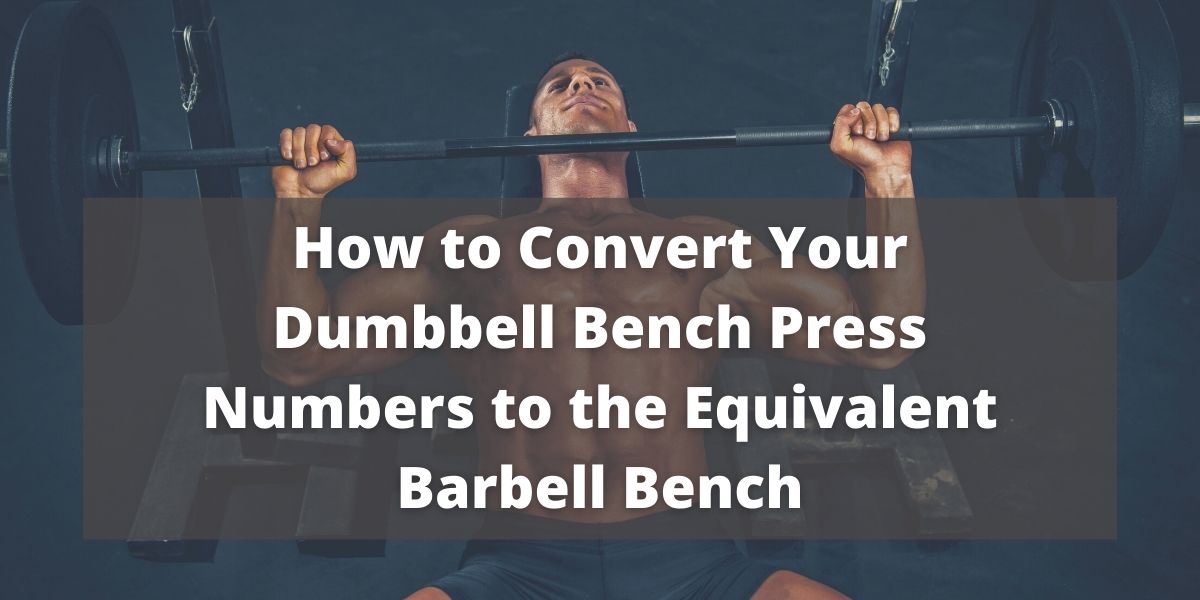 How to Convert Your Dumbbell Bench Press Numbers to the Equivalent Barbell Bench