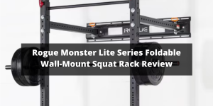 Rogue Monster Lite Series Foldable Wall-Mount Squat Rack