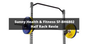 Sunny Health & Fitness half rack