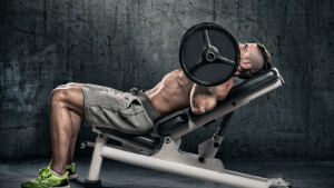 how many calories are burned doing the bench press